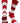 TCK socks Oklahoma Crimson/White / Large OU Oklahoma Sooners Socks Game Day Striped Crew Socks