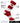 TCK socks Oklahoma Crimson/White / Large OU Oklahoma Sooners Socks Game Day Striped Crew Socks