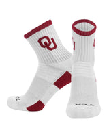 TCK socks Oklahoma Sooners / Large NCAA Quarter Socks - Oklahoma Sooners
