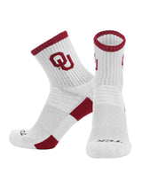 TCK socks Oklahoma Sooners / Large NCAA Quarter Socks - Oklahoma Sooners