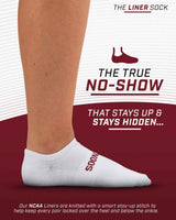 TCK socks Oklahoma Sooners / One Size TCK Oklahoma Sooners No Show Liner Socks (3-Pack)