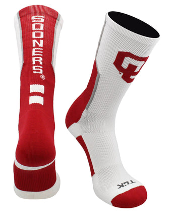 TCK socks Oklahoma Sooners Socks Perimeter Crew
