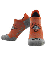TCK socks Oklahoma State Cowboys / Large Oklahoma State Cowboys Tour No Show Tab Socks - Made in USA