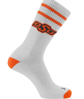 TCK socks Oklahoma State Cowboys / Large Oklahoma State Cowboys | Vintage | NCAA Mens and Womens Soft Cotton Sock
