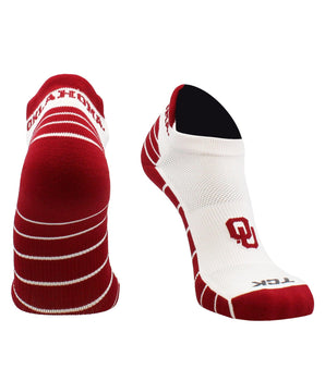TCK socks Oklahoma White/Crimson / Large Oklahoma Sooners Golf Socks