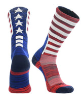 TCK socks Old Glory USA Flag Crew Socks