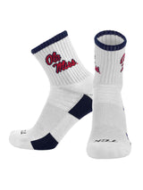 TCK socks Ole Miss Rebels / Large NCAA Quarter Socks - Ole Miss Rebels
