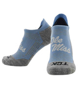 TCK socks Ole Miss Rebels / Large Ole Miss Rebels Tour No Show Tab Socks - Made in USA