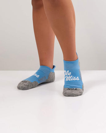 TCK socks Ole Miss Rebels Tour No Show Tab Socks - Made in USA
