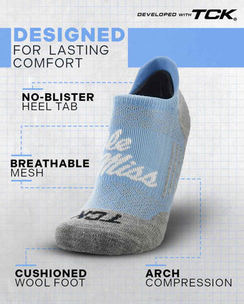 TCK socks Ole Miss Rebels Tour No Show Tab Socks - Made in USA