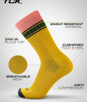 TCK On Point Pencil Crew Socks