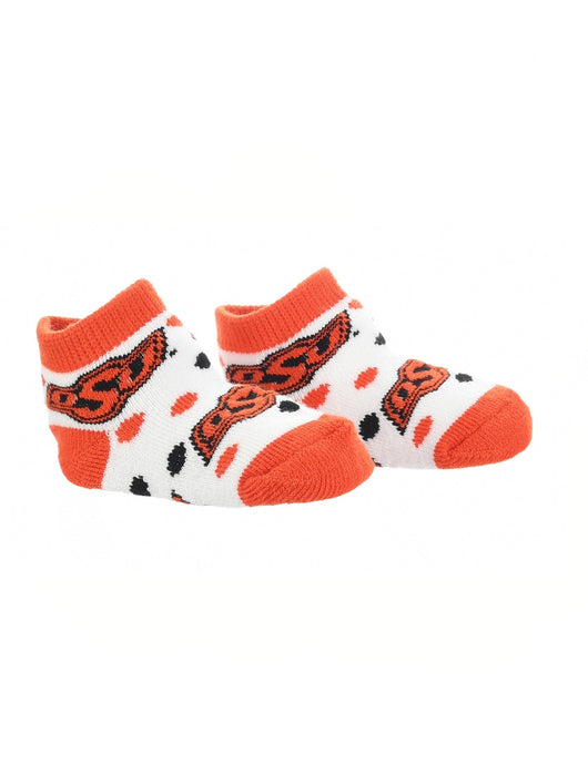 TCK socks Orange/Black/White / 2T-4T Oklahoma State Cowboys Toddler Socks Low Cut Little Fan