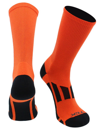 TCK socks Orange / Large Elite Performance 2.0 Crew Socks For Sports