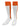 TCK socks Orange / Small 2-n-1 Baseball and Softball Stirrup Socks
