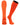 TCK socks Orange / Small Champion Over the Calf Socks