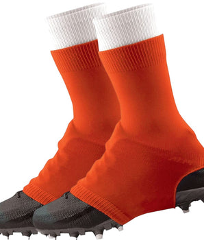 TCK socks Orange / Small Football Spats Cleat Covers
