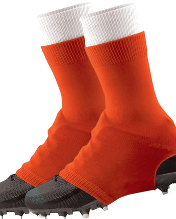 TCK socks Orange / Small Football Spats Cleat Covers