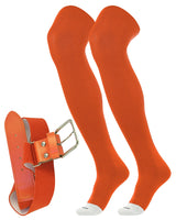 Prosport Over the Knee Socks and Belt | Uniform Combo Set
