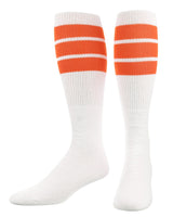 TCK socks Orange / Small Retro 3 Stripe OTC Tube Socks