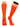TCK socks Orange White / Medium Euro Style 3 Stripe Soccer Socks With Fold Down Top