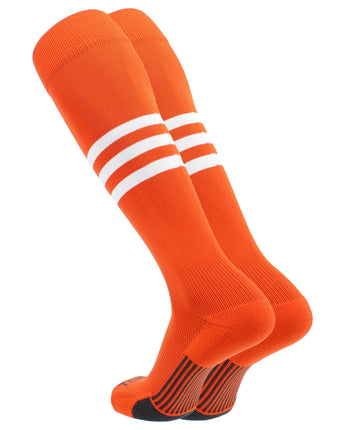 MadSportsStuff x TCK Made in USA Classic 3-Stripe Dugout Socks