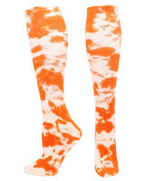 TCK socks Orange/White / Small Tie Dye Multisport Tube Socks