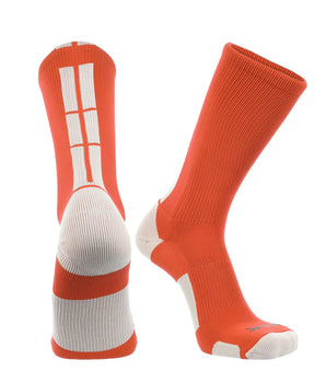 TCK socks Orange/White / X-Large Crew Socks Baseline 3.0 Adult Sizes Team Colors