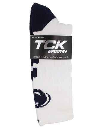 TCK socks Penn State Nittany Lions Baseline Crew USA Made