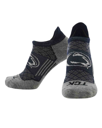 TCK socks Penn State Nittany Lions / Large Penn State Nittany Lions Tour No Show Tab Socks - Made in USA
