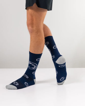 TCK socks Penn State Nittany Lions Mayhem Crew Socks (Imported)