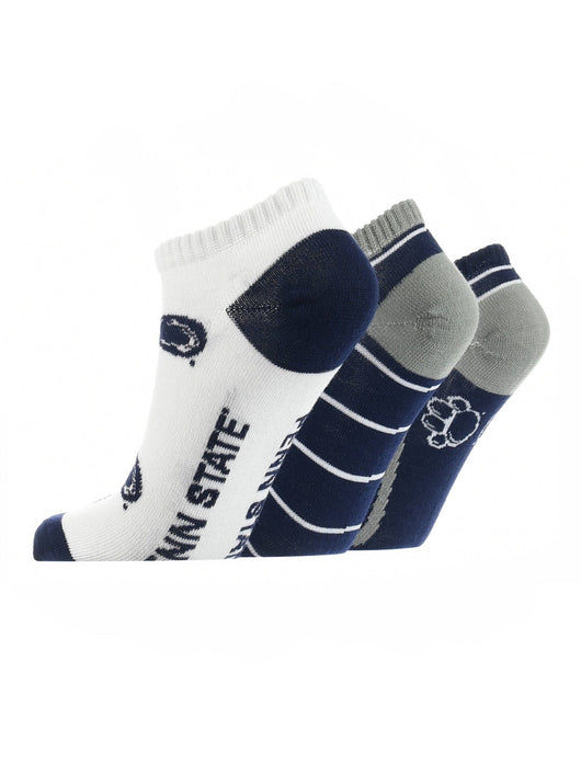 TCK socks Penn State Nittany Lions No Show Socks Full Field 3 Pack