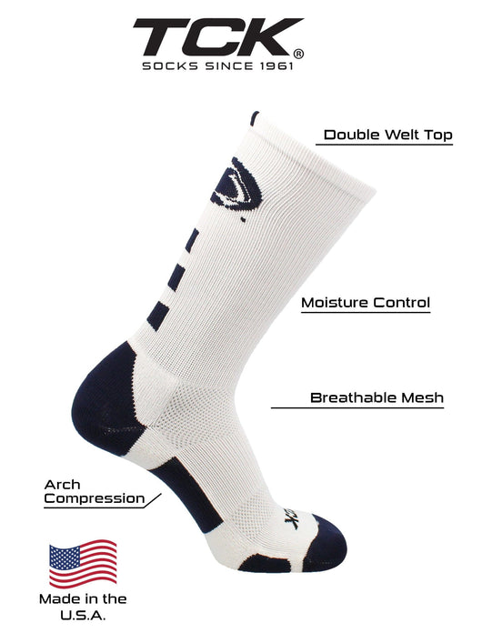 TCK socks Penn State Nittany Lions Socks Baseline Crew
