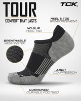 Tour No Show Golf & Running Socks