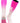 TCK socks Pink/Hot Pink / Small Breaker Breast Cancer Awareness Socks