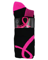 TCK socks Pink Ribbon Awareness Crew Socks