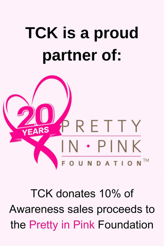 TCK socks Pink Ribbon Awareness Over the Calf Socks