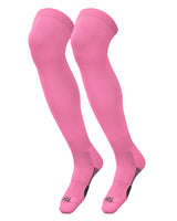 TCK socks Pink / Small TCK Dugout Over the Knee Socks For Baseball, Softball, Football Solid Team Colors