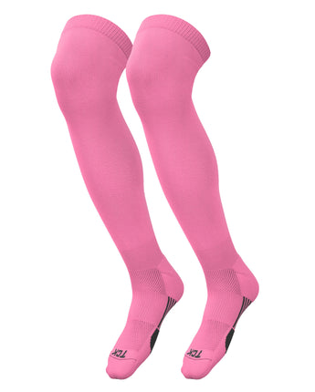 TCK socks Pink / Small TCK Dugout Over the Knee Socks For Baseball, Softball, Football Solid Team Colors