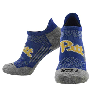 TCK socks Pittsburgh Panthers / Large Pittsburgh Panthers Tour No Show Tab Socks - Made in USA
