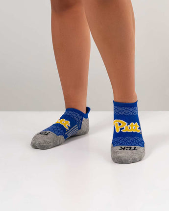 TCK socks Pittsburgh Panthers Tour No Show Tab Socks - Made in USA
