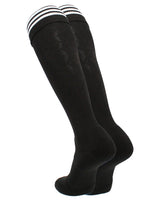 TCK socks Premier Soccer Sock with Fold Down Stripes