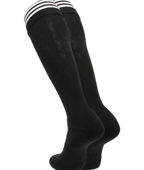 TCK socks Premier Soccer Sock with Fold Down Stripes