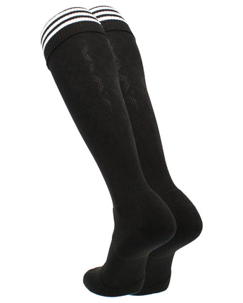 TCK socks Premier Soccer Sock with Fold Down Stripes