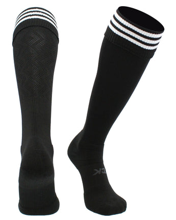 TCK socks Premier Soccer Sock with Fold Down Stripes