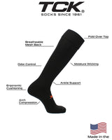 TCK socks Premier Soccer Sock with Fold Down Top