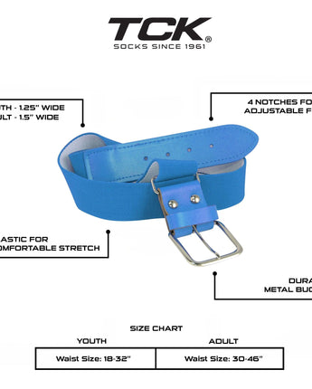 Prosport Over the Knee Socks and Belt | Uniform Combo Set