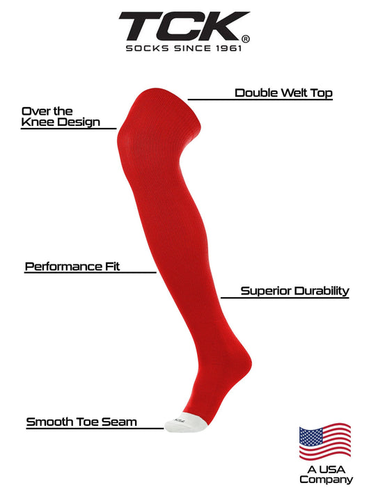 TCK socks Pro Plus Performance Prosport Over the Knee Socks S