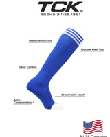 TCK socks Prosport Striped Over the Calf Tube Socks