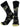 TCK socks Purdue Black/Vegas Gold / Large Purdue Boilermakers Mayhem Crew Socks
