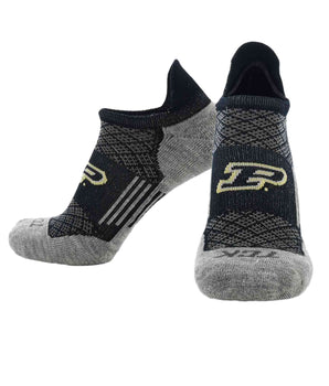 Purdue Boilermakers No Show Tour Socks - Made in USA
